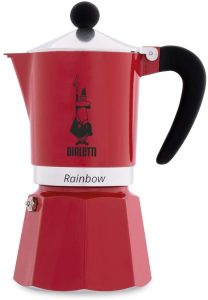 Cafeteira Bialetti Vermelha Is Made in Italy