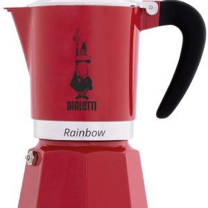 Cafeteira Bialetti Vermelha Is Made in Italy